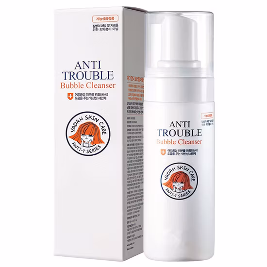 OEM Vegan Skincare Anti Trouble Bubble Cleanser mit Salicylsäure gegen Akne